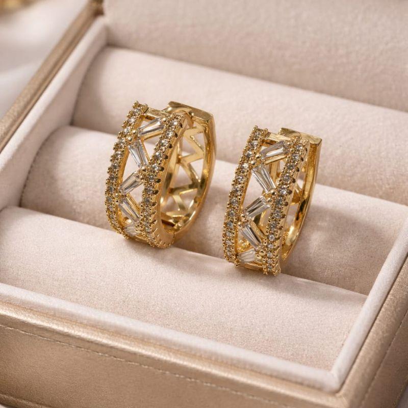 ARGOLA CRAVEJA EM PEDRA CRISTAL