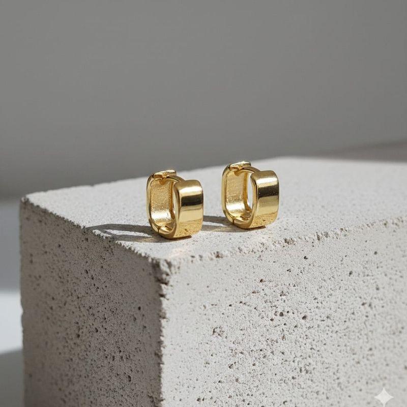 ARGOLA QUADRADA GROSA