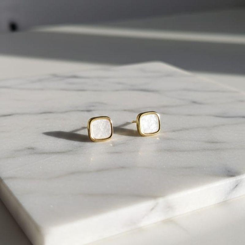 BRINCO QUADRATTO MADRI PEROLA P