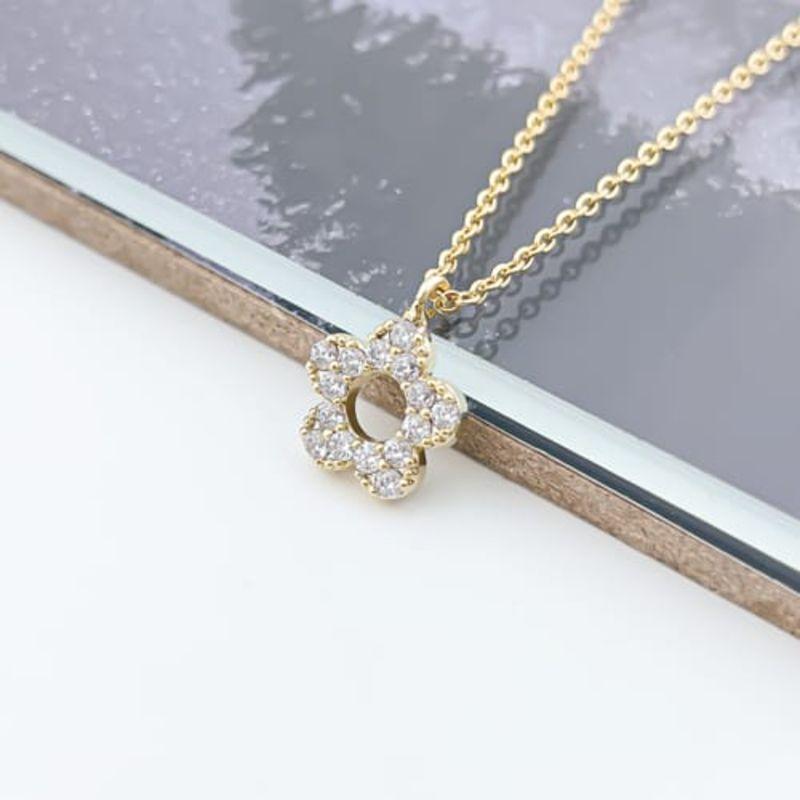 COLAR FLOR VAZADA CRISTAL