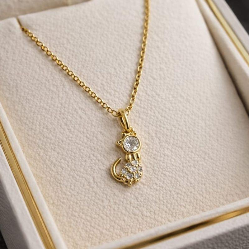 COLAR GATINHO CRAVEJADO