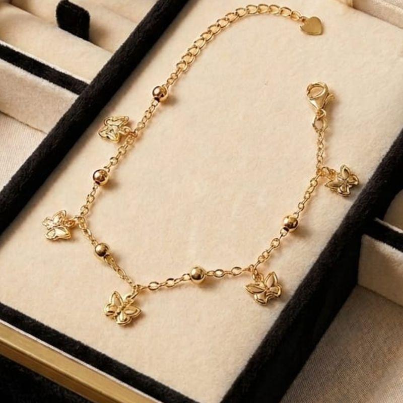 PULSEIRA BOLA C BORBOLETA