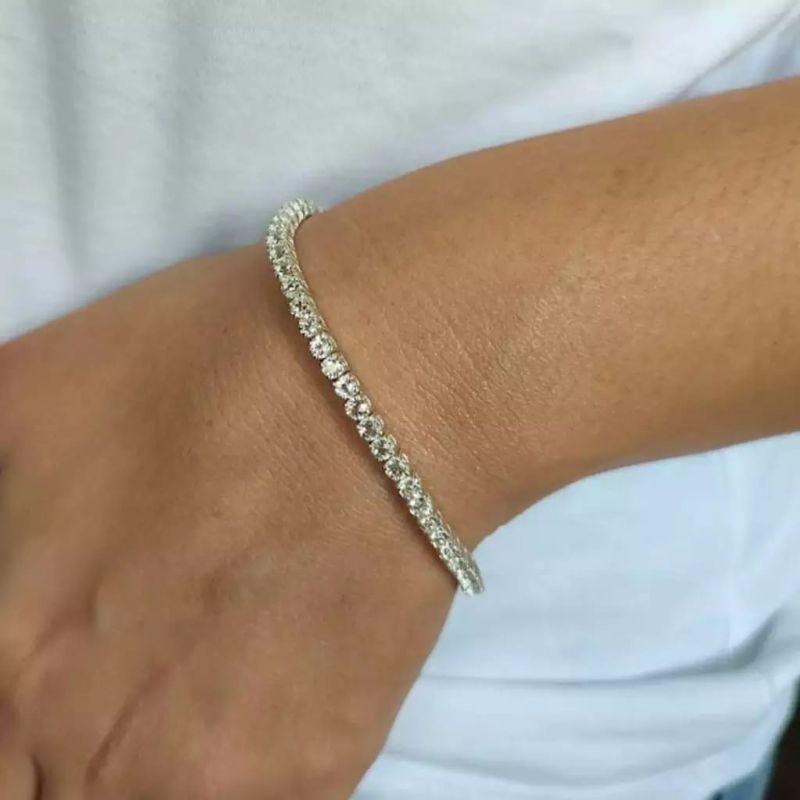 PULSEIRA EM ZIRCONIA CRISTAL