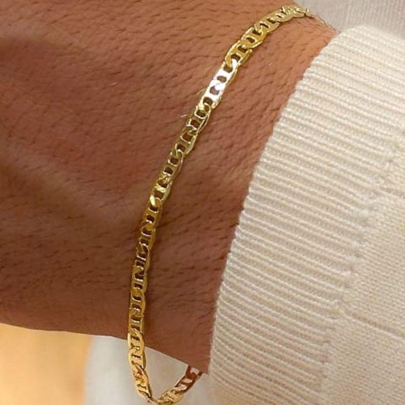 PULSEIRA MASCULINA BATIDA FINA