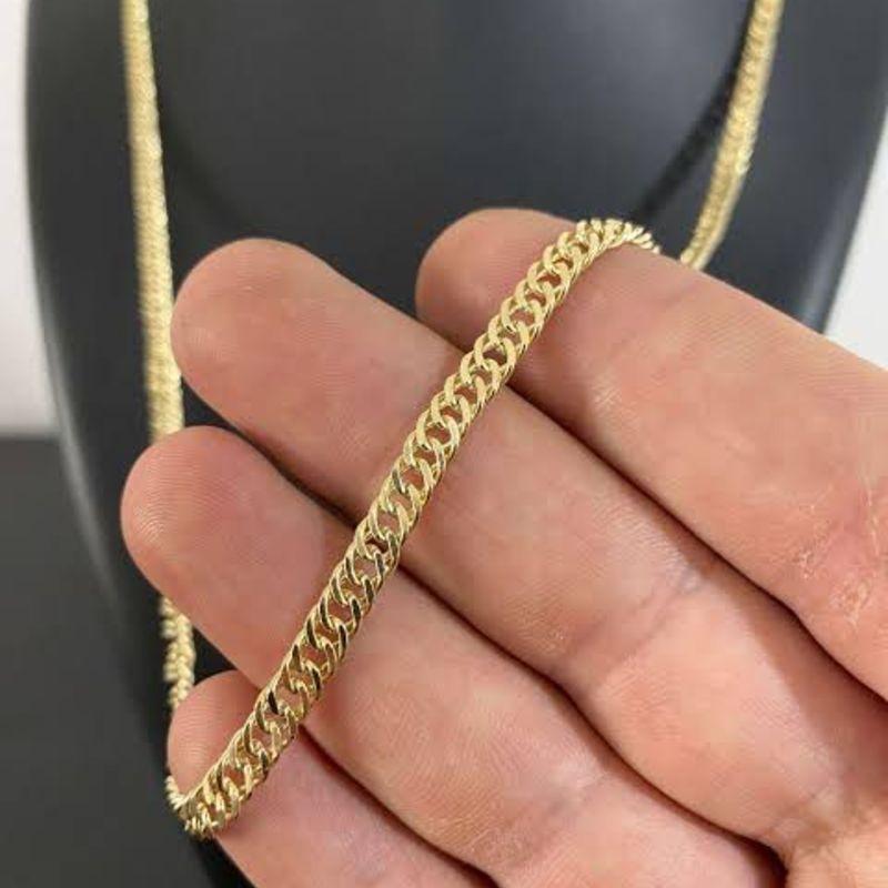 CORRENTE GRUME DUPLA DIAMANTADA 2,4MM