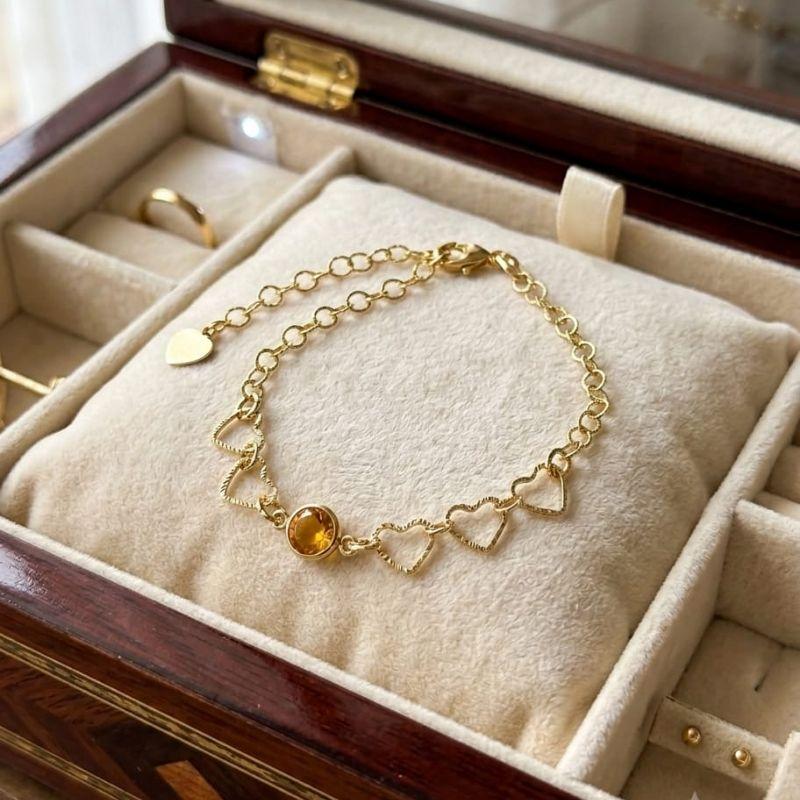 PULSEIRA CORAÇÃO VAZADO