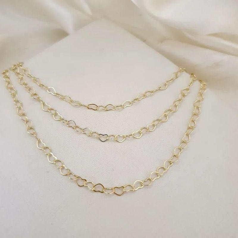 PULSEIRA TRIPLA ELO CORAÇAO